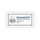 Search for decorated egg return address labels Rabbit