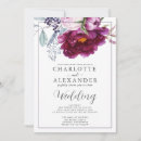 Search for red violet invitations Magenta