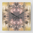 Search for the old town clocks Retro