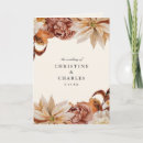 Search for floral wedding programmes Boho
