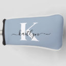 Search for monogrammed golf head covers Elegant