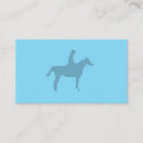 Search for silhouette business cards Horse