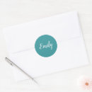 Search for cursive stickers Turquoise