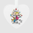 Search for couple with dog christmas tree decorations Stick figures