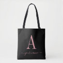 Search for minimalist tote bags Monogrammed