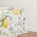 Search for lemon tablecloths Flowers