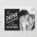 Search for to save time invitations Black