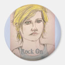 Search for rocker magnets Rock and roll