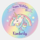 Search for gold unicorn stickers Birthday