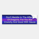 Search for meddle bumper stickers Crunchy