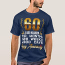 Search for funny 60th anniversary tshirts Vintage