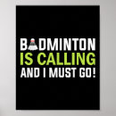 Search for badminton posters Racquet