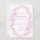 Search for pink retirement party invitations Summer