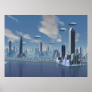 Search for futuristic city posters Alien