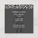 Search for apparel business cards Beauty