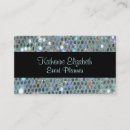 Search for glitzy business cards Bling
