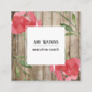 Search for wood business cards Floral