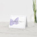 Search for purple butterfly thank you cards Simple