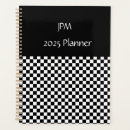 Search for black and white checkered planners Chequerboard