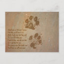 Search for animal prints postcards Dog