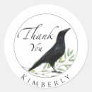 Search for black birds stickers Watercolor