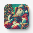 Search for cookies for santa plates Vintage