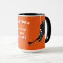 Search for hockey player mugs Funny