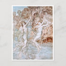Search for nymphs postcards Vintage