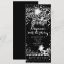 Search for black and white ticket invitations Elegant