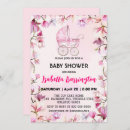 Search for stroller shower invitations Flowers