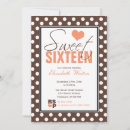 Search for orange polka dot invitations Stylish
