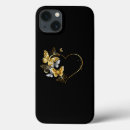 Search for golden butterfly iphone cases Black