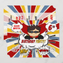 Search for turning 6 invitations Boy