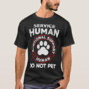 Search for service dog tshirts Pet
