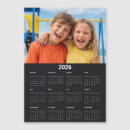 Search for year at a glance magnets Black and white
