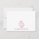 Search for rose note cards Chic