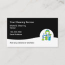 Search for cleaning girl business cards Housekeeping
