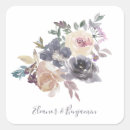 Search for purple floral wedding stickers Garden