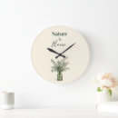 Search for botanical clocks Minimalist