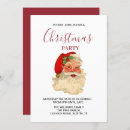 Search for vintage santa claus invitations Watercolor