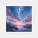 Search for starry night sky napkins Watercolor