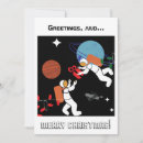 Search for space christmas cards Astronaut