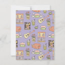 Search for friends note cards Pattern