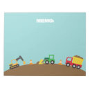 Search for construction notepads Dump truck