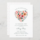 Search for heart birthday invitations Modern