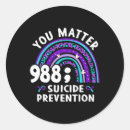 Search for suicide prevention ribbon stickers Mental health matters