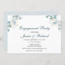 Search for greenery engagement party invitations Couple shower