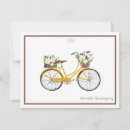 Search for bicycle horizontal note cards Watercolor