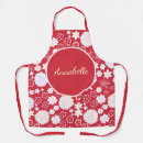 Search for red eye aprons Floral