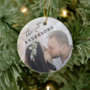 Search for bride to be christmas tree decorations Newly weds